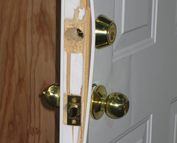 Door Kicked In...