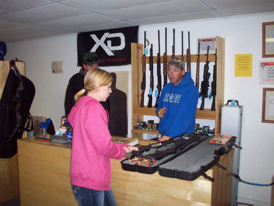 Sarah gets her gun!