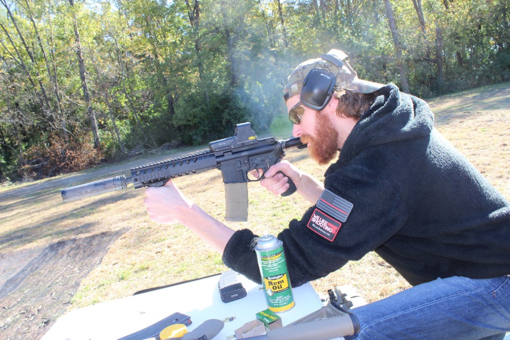 FIREARMS FUN Suppressor shoot educates while raising money for gun