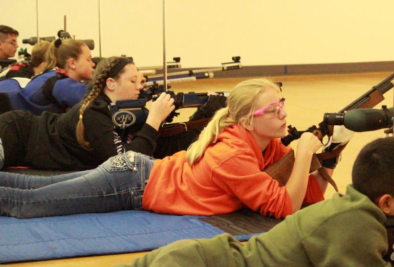 Scenes from NRA National 3Position Air Rifle Championships