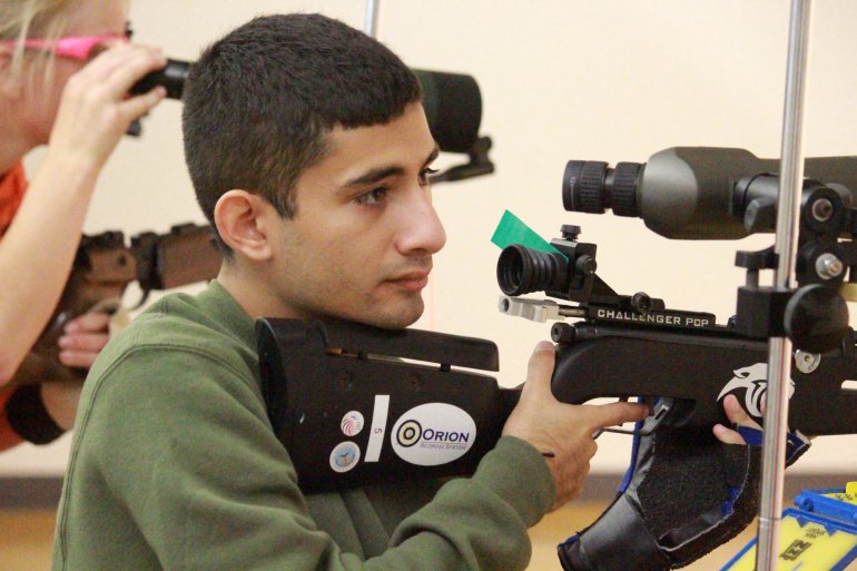 Scenes from NRA National 3Position Air Rifle Championships