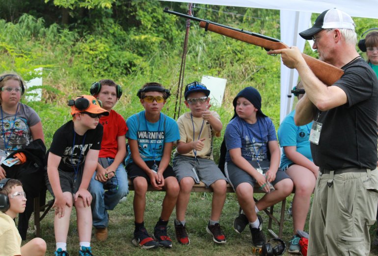 Scenes From Nation’s LongestRunning NRA Youth Shooting Camp Day One
