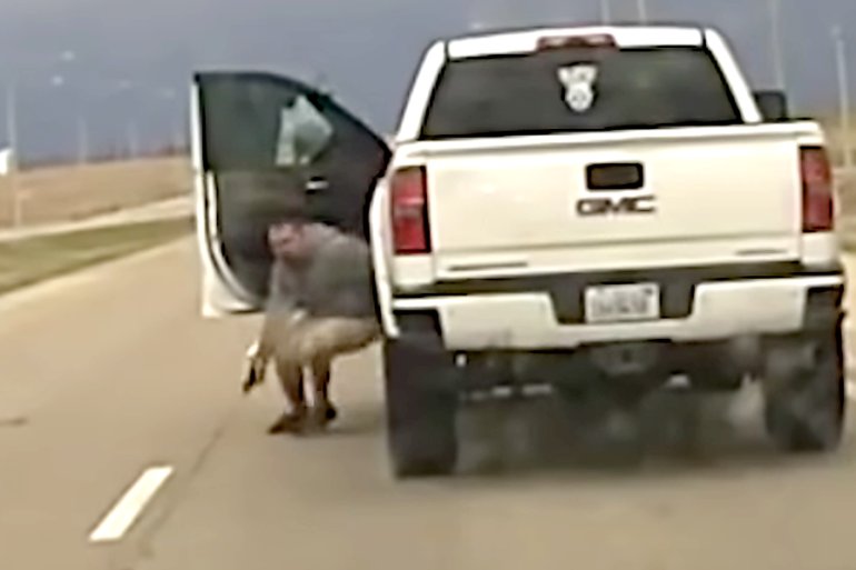 SUICIDE BY COP:  ISP takes down *EVIL* double-murder suspect [GRAPHIC VIDEO]